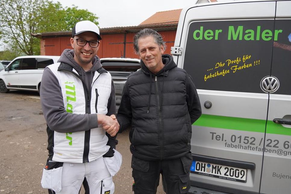 Neu im Team ist Heizungs- und Sanitärmeister Stefan Pankau (re.), der 38 Jahre Erfahrung mitbringt.