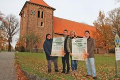 v.l.n.r. Vadim König, Michael Robien, Petra Rathje und Eckhard Schulte