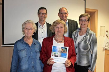 Monika Rieth-Reichert, Henning Reimann, Mechtild Piechulla, Martin Liegmann und Ulrike Kohlmorgen (v. lks.).