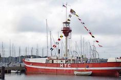Seit 1986 liegt die „Laeso Rende“ im Hafen von Möltenort.