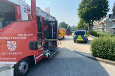 Das Feuer war im Strandimbiss direkt an der Promenade ausgebrochen (Foto: FFW Scharbeutz).