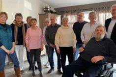 Viola Frehse, Heide Schwenke, Elena Ruge, Klaus Bork, Thea Niemann, Klaus Kreutzer, Antje Hüttmann, Thomas Hüttmann, Prof. Dr. Heberlein (vorne v. lks.), Ute Valendieck und Brigitte Lüthje (hinten v. lks.).
