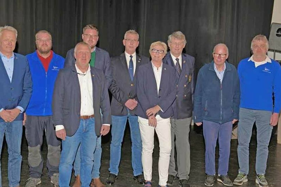 Der PSV 1908 Vorstand mit Stephan Hameister und Mark Meyer, den neuen Vorstandsmitgliedern.