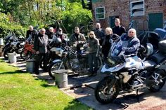 Jeden Samstag führen die Touren der Motorradfreunde Grube in die nähere Umgebung.
