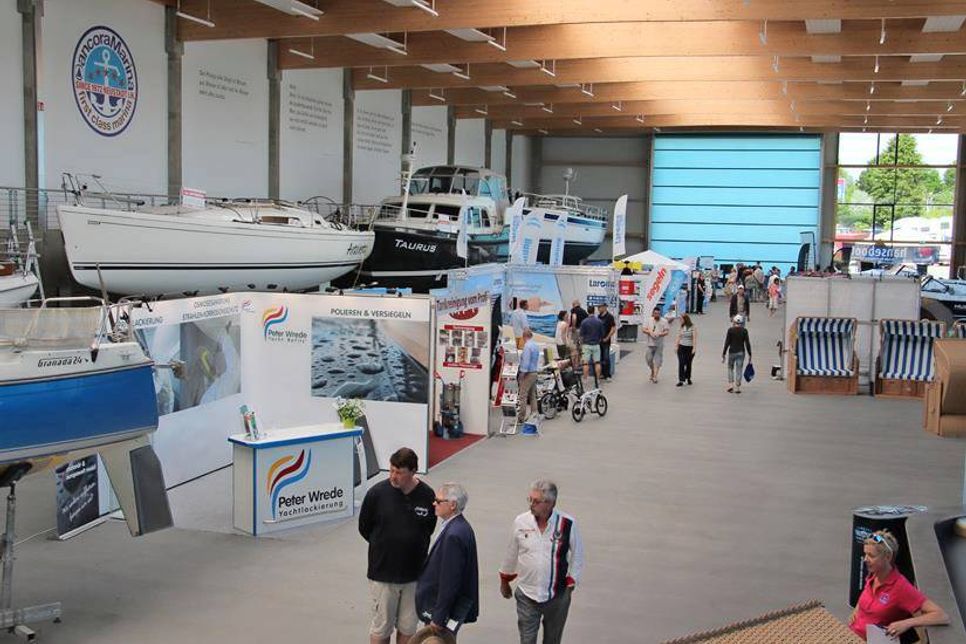 Infos zu unterschiedlichen Themen gab es auch in der Ausstellungshalle, die zum ersten Mal im Rahmen einer Boatshow bespielt wurde.