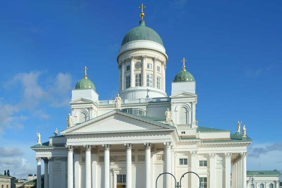 Der Dom in Helsinki.