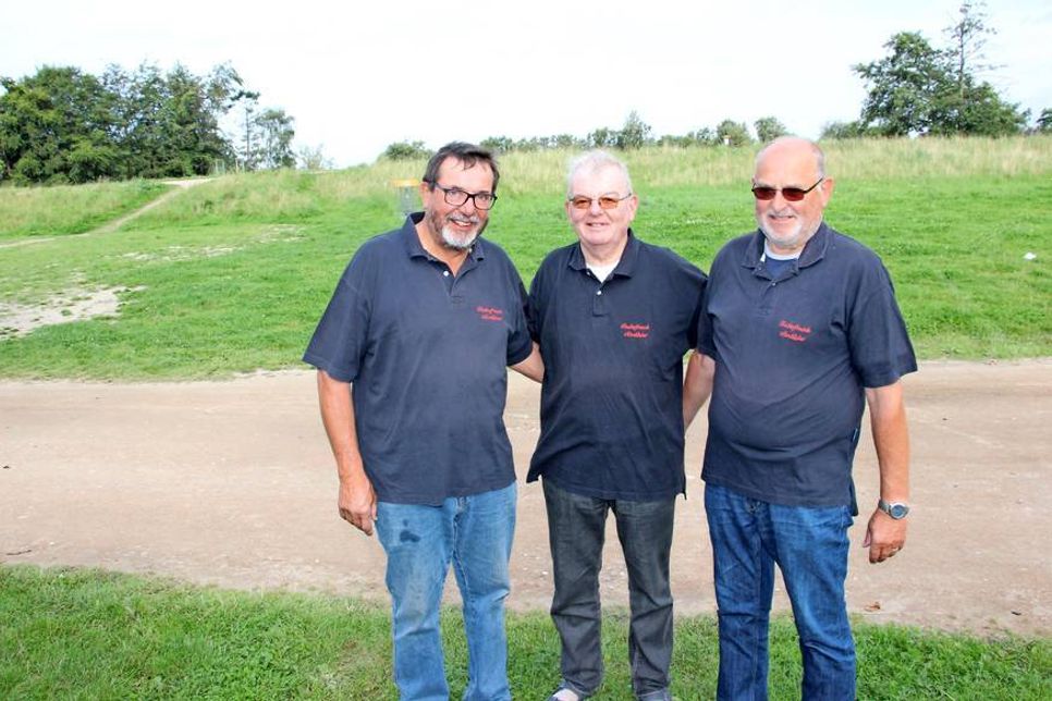 Friedhelm Kappelhoff, Dieter Kothenschulze und Karl Krämer haben die Trecker-Tour seit Jahren geplant.