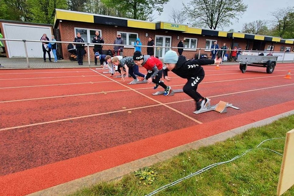 Kreismeisterschaften der Leichtathleten.