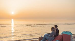 Den Auftakt der stimmungsvollen Reihe macht der „Erste Kaffee des Tages“ in Scharbeutz. (Foto: www.luebecker-bucht-ostsee)