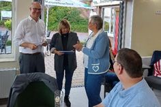 Umweltminister Tobias Goldschmidt bei der SPD-Sierksdorf.