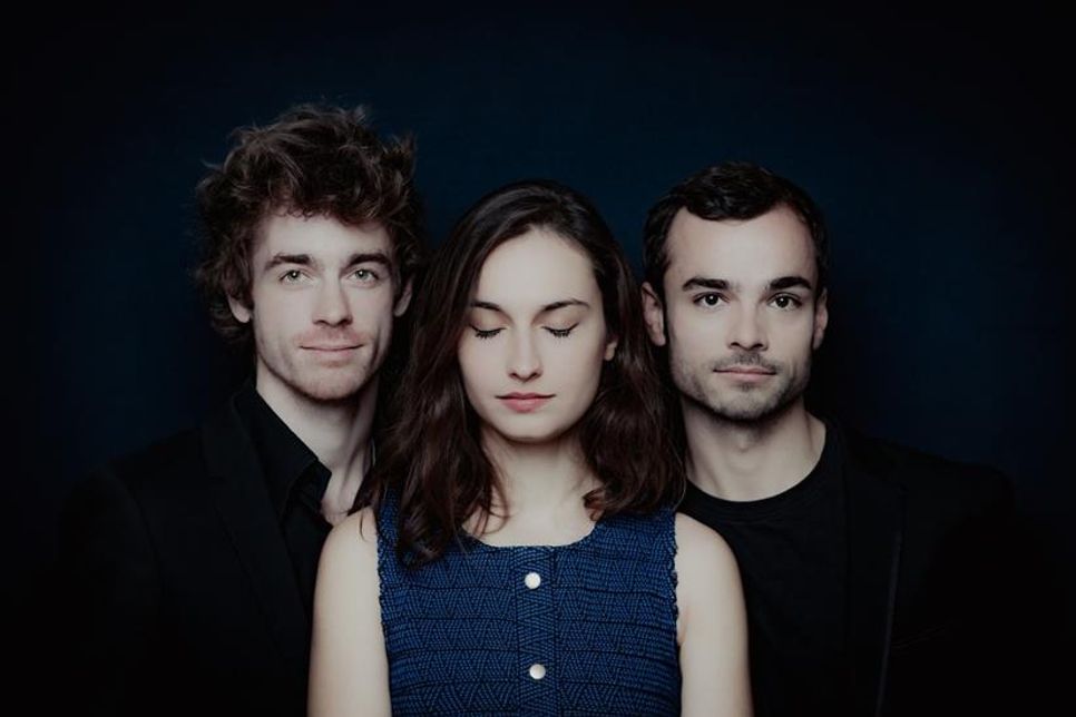 Trio Hélios (Eva Zavaro - Violine, Raphaël Jouan - Violoncello, Alexis Gournel - Klavier).