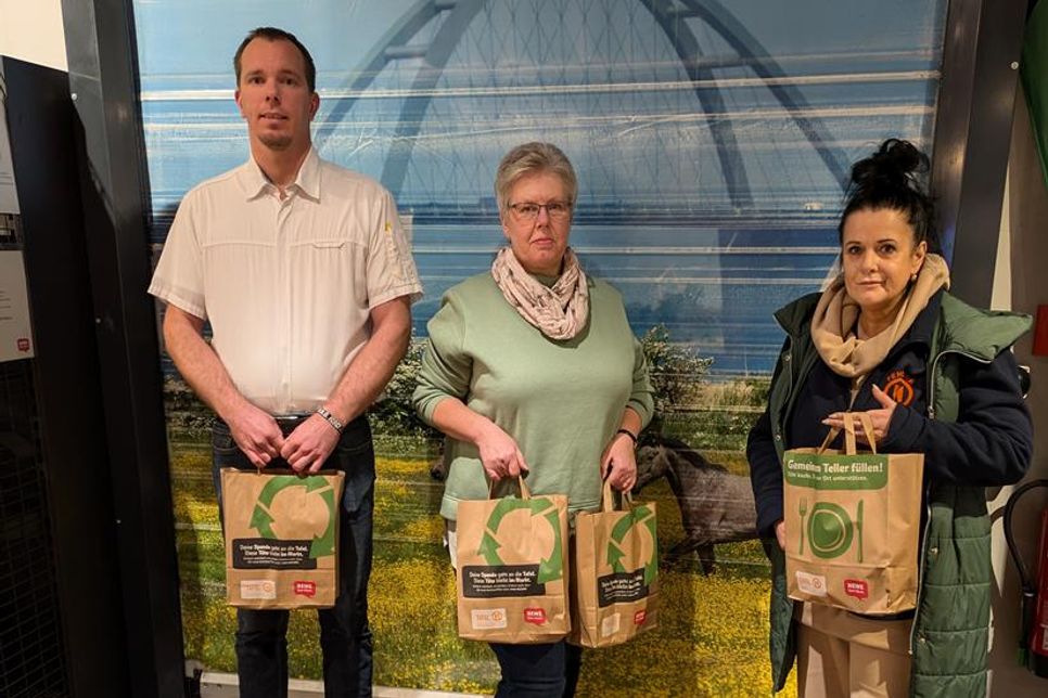 Sascha Rensner, Angelika Fleth und Anja Obst