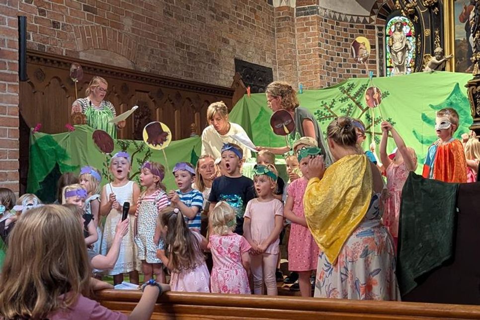 Höhepunkt des Festes war die Theateraufführung „Der Grüffelo“.