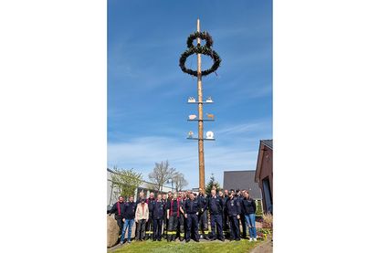 Auch in Luschendorf wird in den Maigefeiert