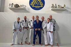 Die Teilnehmer aus Neustadt mit Robin Gracie.