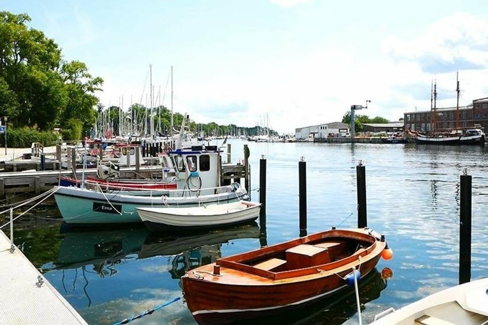 Neustadt in Holstein ist berühmt für den wunderschönen Hafen.