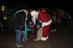 Der Weihnachtsmann hat sein Kommen am Freitag fest zugesagt.