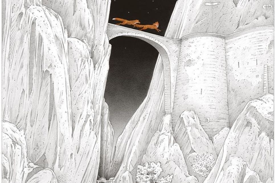 Abbildung von Einar Turkowski aus dem Buch „Aus dem Schatten trat ein Fuchs“. ©Gerstenberg Verlag 2019