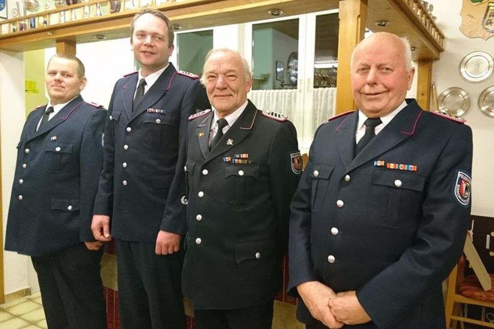 Philipp Schnoor, Fabian Klüver, Uwe Körner, Klaus Wildfang (v. lks.).