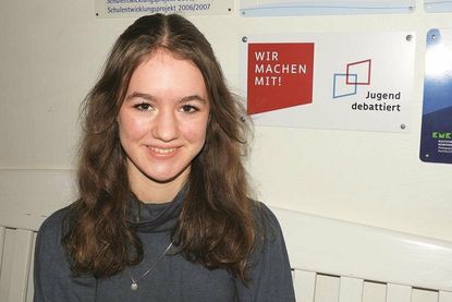Julika Burggraf hat den Regionalentscheid gewonnen und tritt am 23. April auf Landesebene in Kiel an.