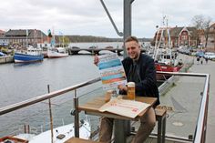 Hier könnten Sie am Samstag, dem 15. April den Ausblick auf das Hafenfeuer genießen.