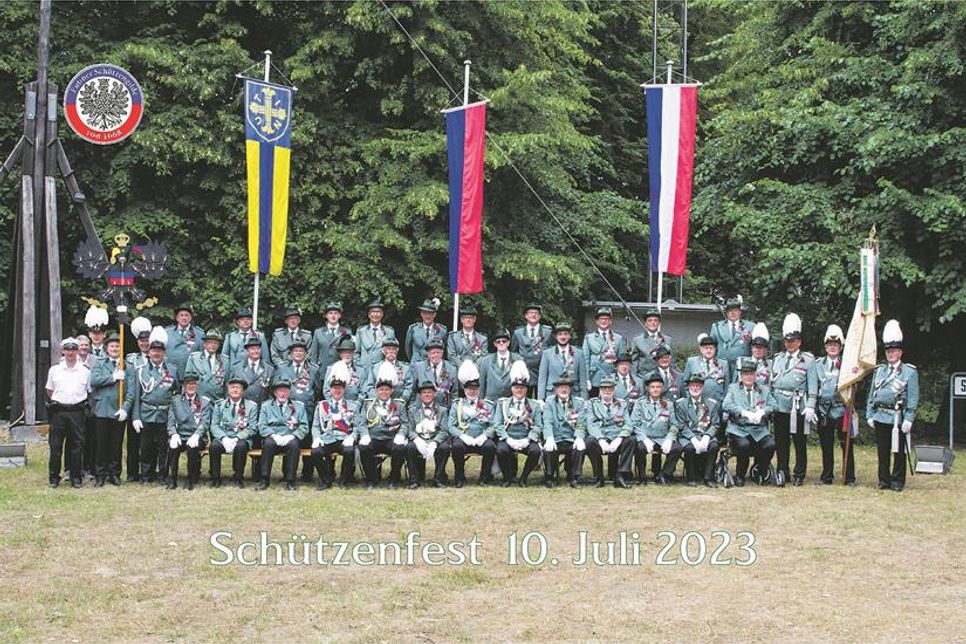 Das Königspaar: Wolfgang und Ilona Nittritz freuen sich auf den Höhepunkt ihres Schützenjahres.