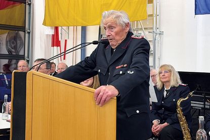 Jahreshauptversammlung der Gemeindefeuerwehr Stockelsdorf: Ehrungen, Beförderungen und bewegende Worte des 95-jährigen Löschmeisters Otto Schöning