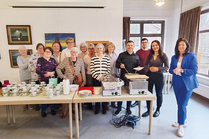 Eine großartige Aktion für Senioren und Alleinstehende: „Mittagessen in Gemeinschaft“ wurde wieder gut angenommen