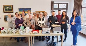 Eine großartige Aktion für Senioren und Alleinstehende: „Mittagessen in Gemeinschaft“ wurde wieder gut angenommen