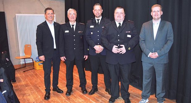 Gemeindefeuerwehr Ratekau: Führungsspitze im Amt bestätigt