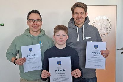 Überzeugten auf Wasserskiern und Wakeboard (v.l.): Jan Rumpel, Morten  Hansen und Götz Barop.
