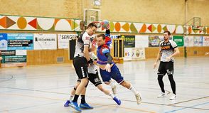 Hannes Grundwald setzt sich energisch durch.