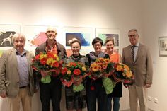 Jörg Schumacher, Martin Graf, Marion Hinz, Julia Neuhaus, Nina Helbig und Ulrich Rüder (v. lks.).