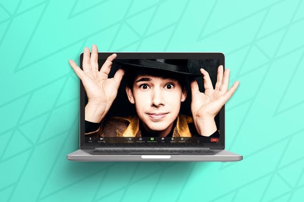 Zauberer Alexander Merk.