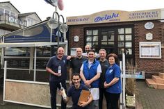 Das Team vom Restaurant „Delphi“.