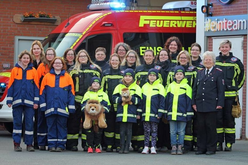 36 der insgesamt 131 Mitglieder der Feuerwehr Grömitz sind weiblich.
