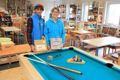 Romain Leroyer und Carmen Behnke teilen die Leidenschaft der Brettspiele miteinander.