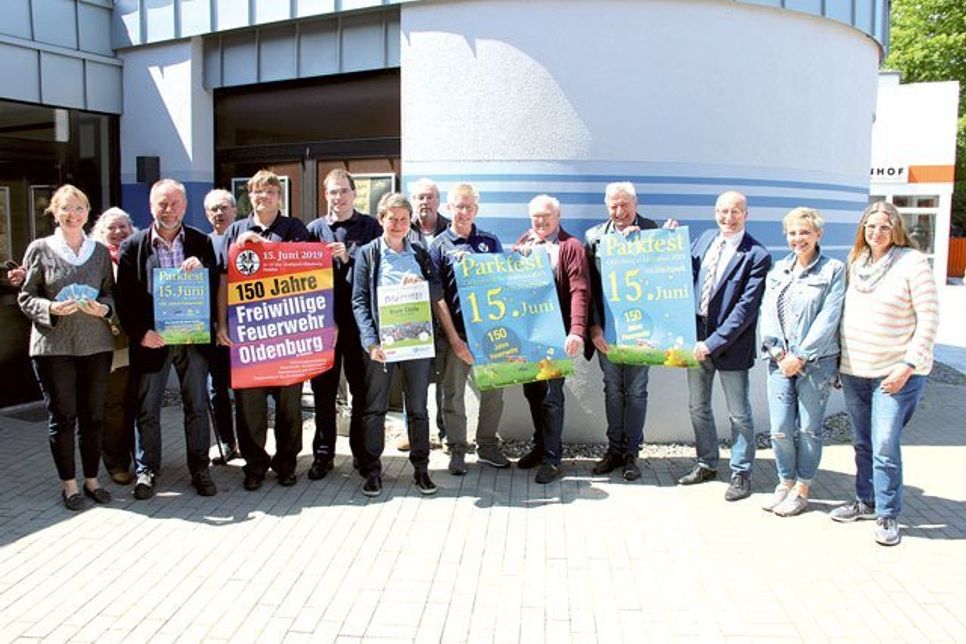 Die Organisation des Parkfestes läuft auf Hochtouren.