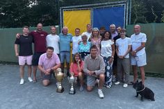 Glückliche Gesichter bei den diesjährigen Clubmeistern.