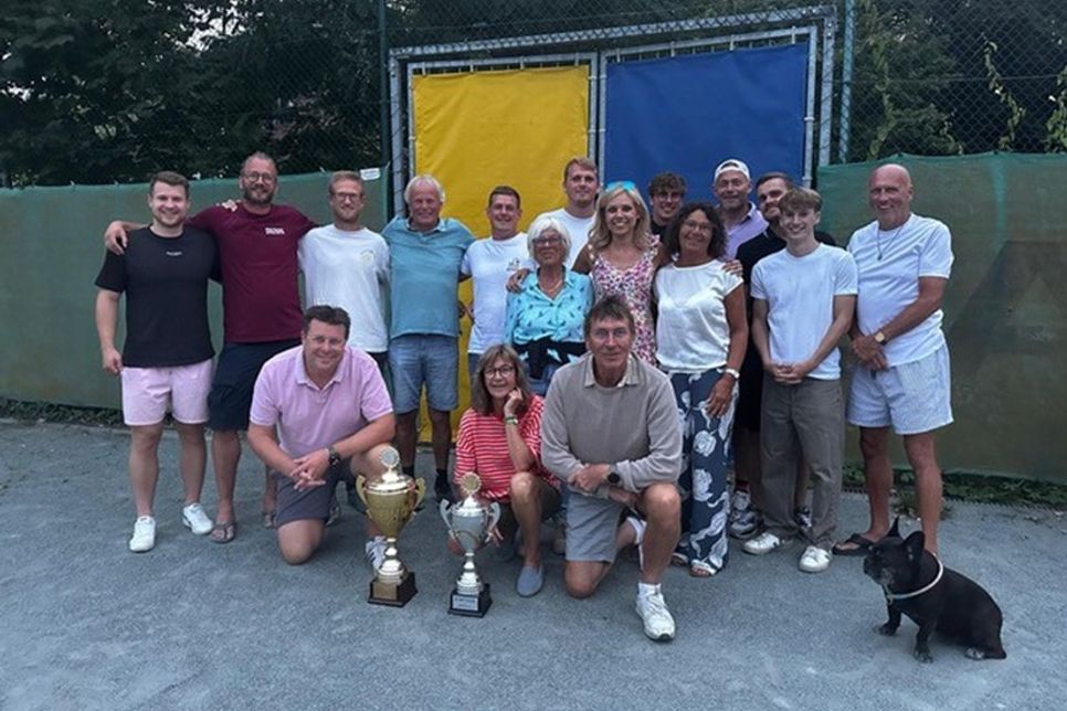 Glückliche Gesichter bei den diesjährigen Clubmeistern.