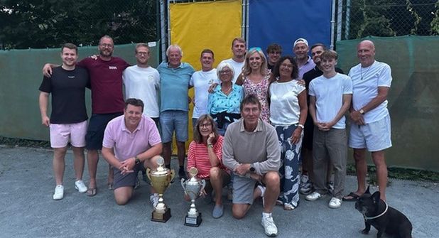 Glückliche Gesichter bei den diesjährigen Clubmeistern.