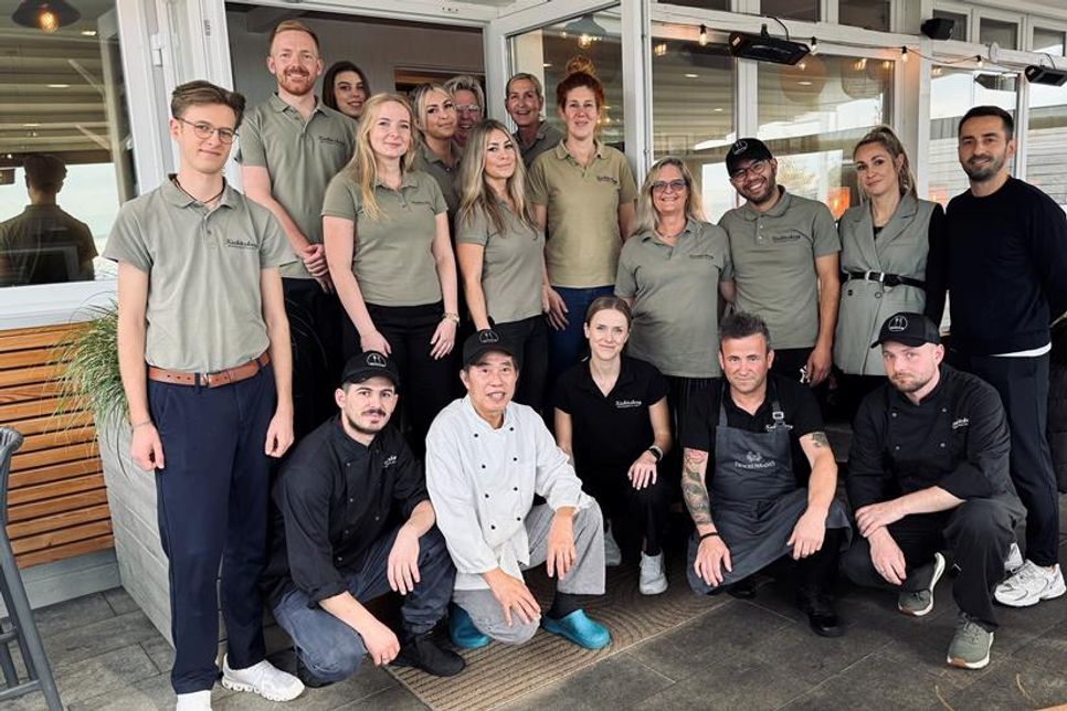 Das Team empfängt seine Gäste immer fröhlich und mit einem Lächeln im Gesicht.