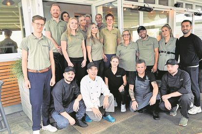 Das Team empfängt seine Gäste immer fröhlich und mit einem Lächeln im Gesicht.