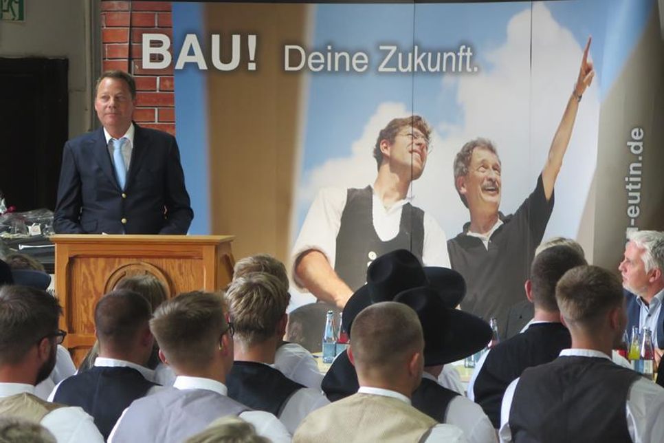 Obermeister Ralf Hoffmann begrüßte 170 Gäste.