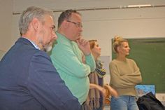 Lutz Schlünsen (Mitte) Vorsitzender des Ortsverbandes Probstei.