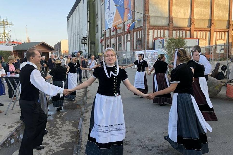 Der Gastelternabend wurde in diesem Jahr auf der Hafenwestseite ausgerichtet.