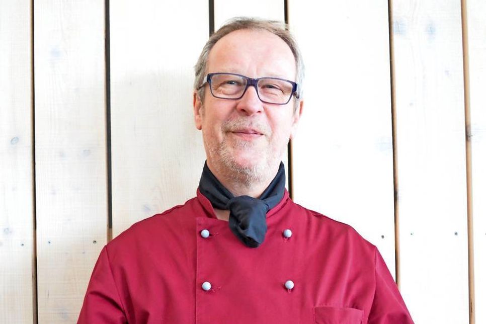 Küchenchef Gerd Hopp.
