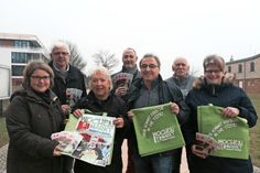 Beim Treffen des Arbeitskreises wurde der neue Flyer vorgestellt.