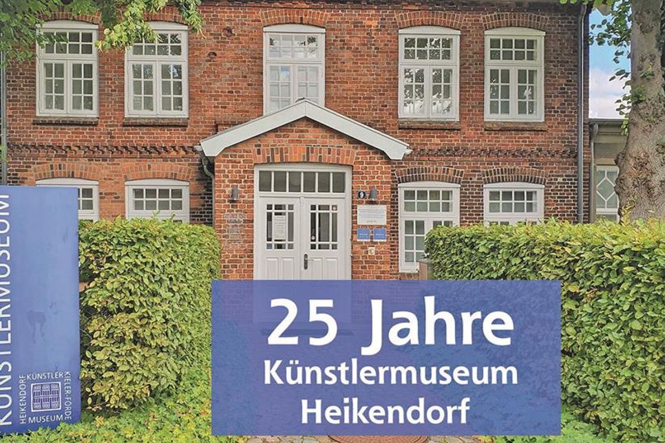 Sein 25-jähriges Bestehen feiert das Künstlermuseum Heikendorf mit einer umfangreichen Veranstaltungsreihe.