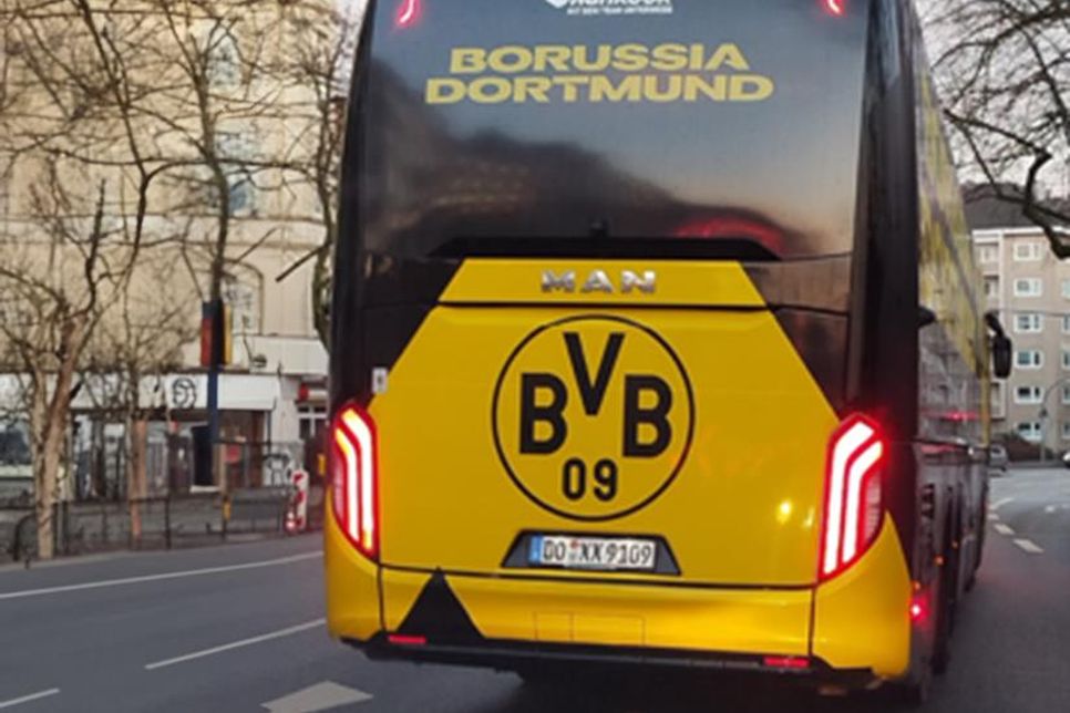 Während der BVB Bus ohne Punkte heimfahren musste…